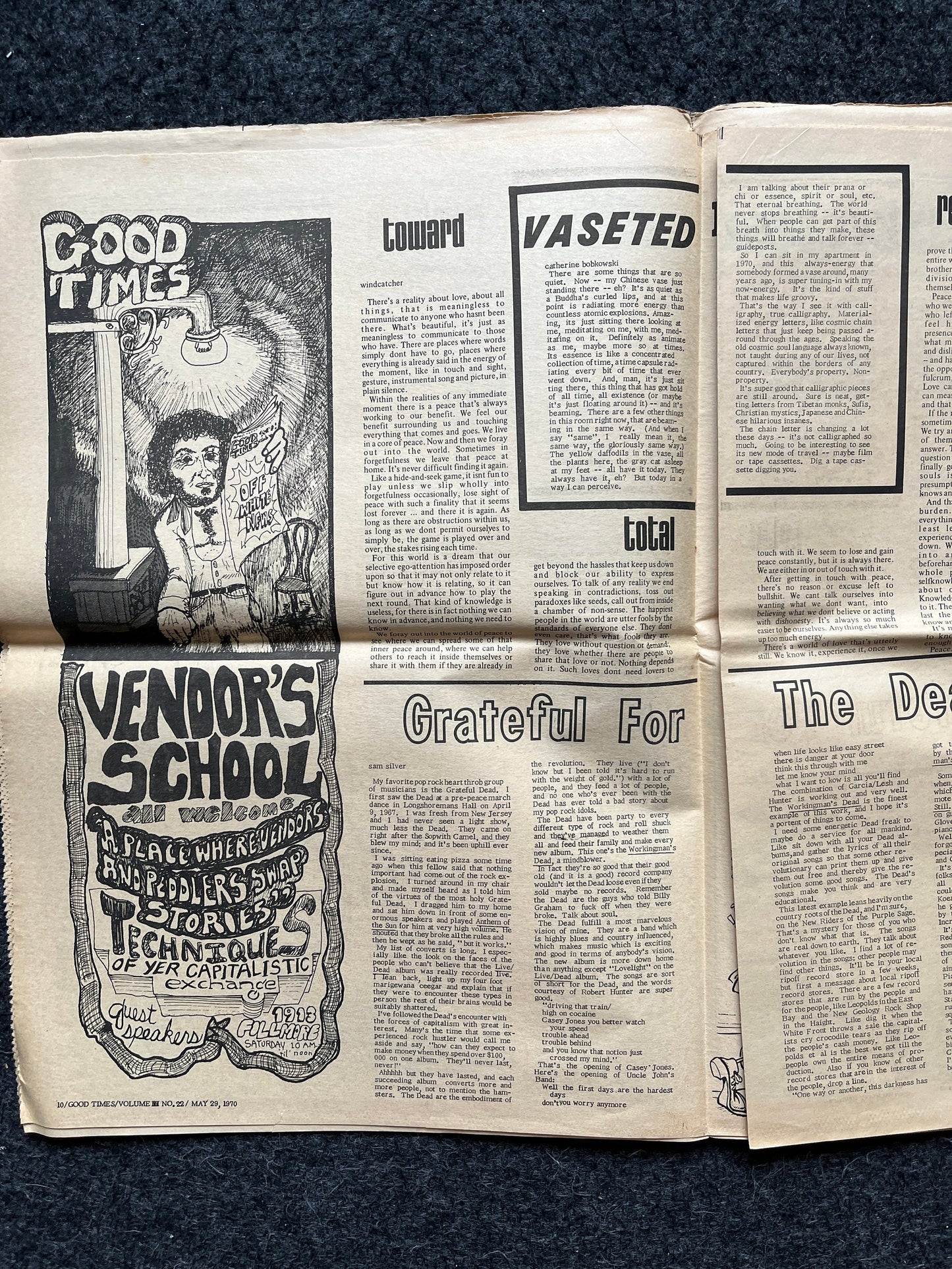 1970s High Times Underground Newspaper, Black Panther Party, Vintage Antique Collectibles, Hippie Grunge Art Gifts, San Francisco Gifts