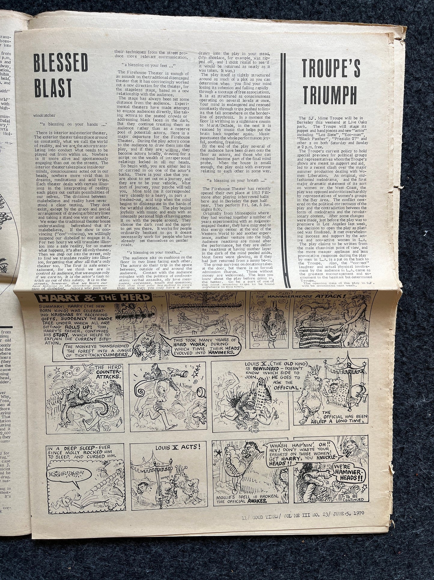 1970s High Times Underground Newspaper, Black Panther Party, Vintage Antique Collectibles, Hippie Grunge Art Gifts, San Francisco Gifts