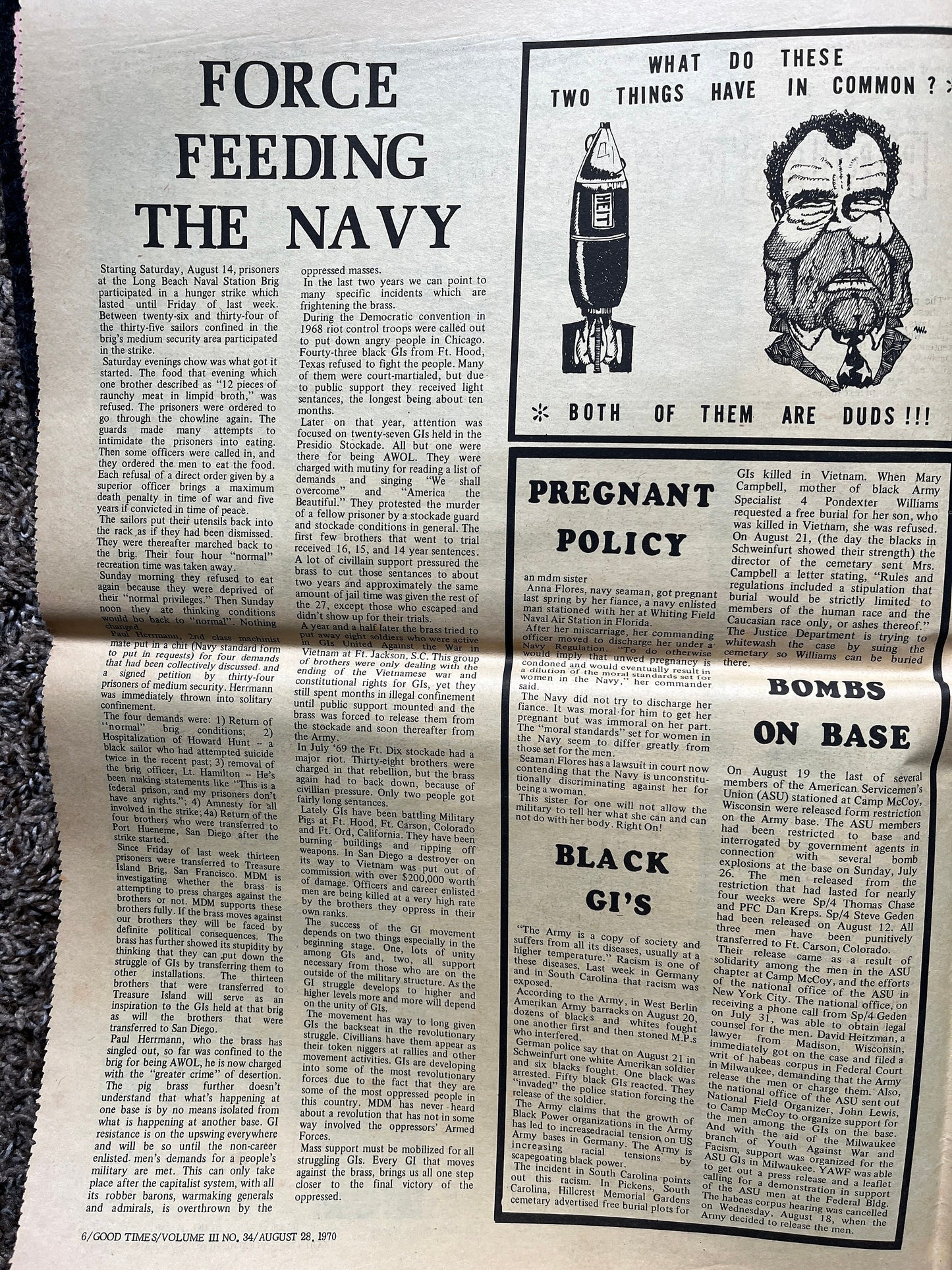 1970s High Times Underground Newspaper, Black Panther Party, Vintage Antique Collectibles, Hippie Grunge Art Gifts, San Francisco Gifts