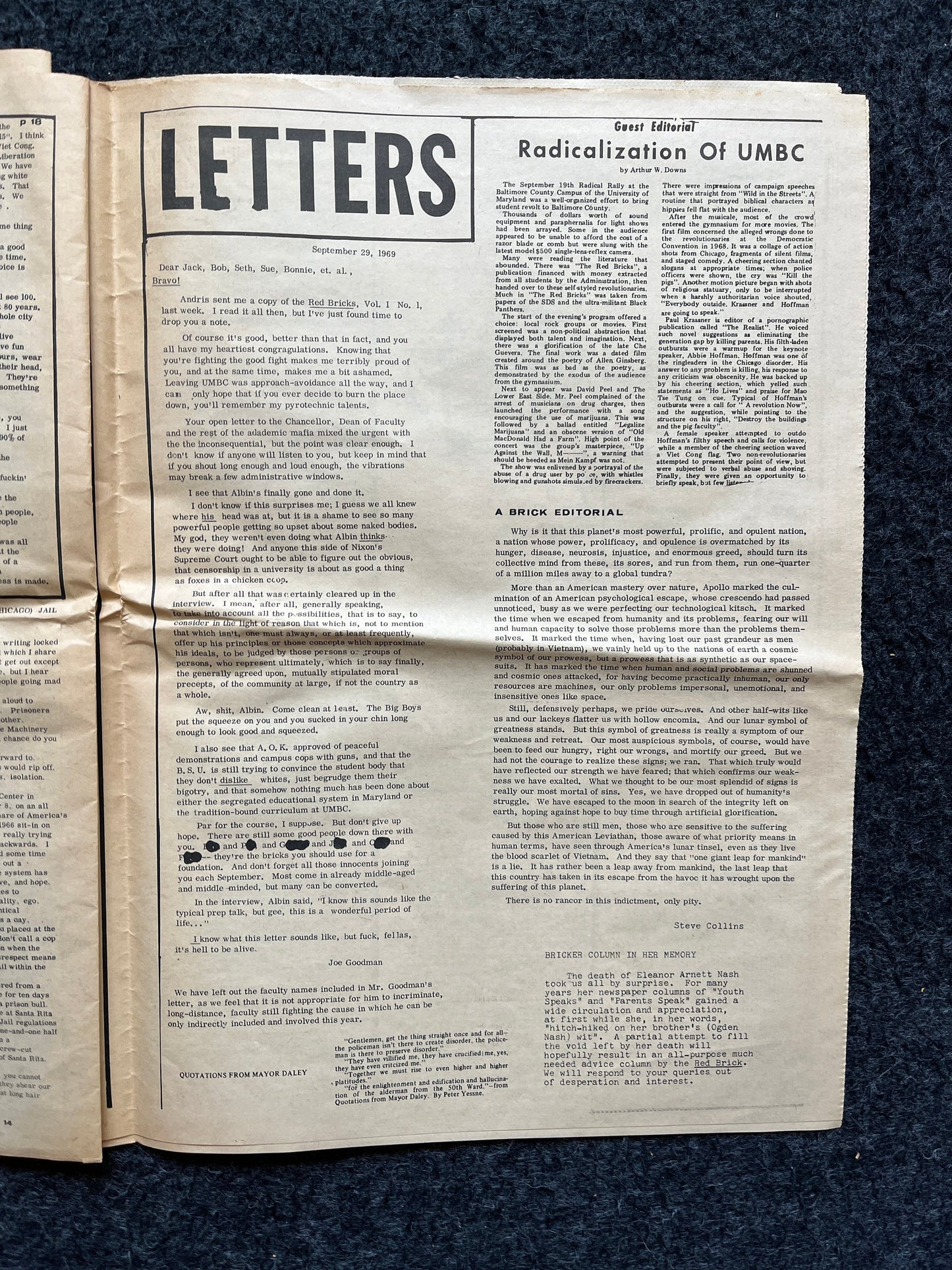 1970s Far Left Underground Newspaper, Black Panther Party, Vintage Antique Collectibles, Hippie Grunge Art Gifts, San Francisco Gifts