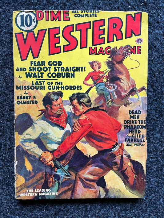 1950s Western Comic Novel, Vintage Western Memorabilia and Gifts, Gifts for Husband Him, Cowboy Country Artwork,
