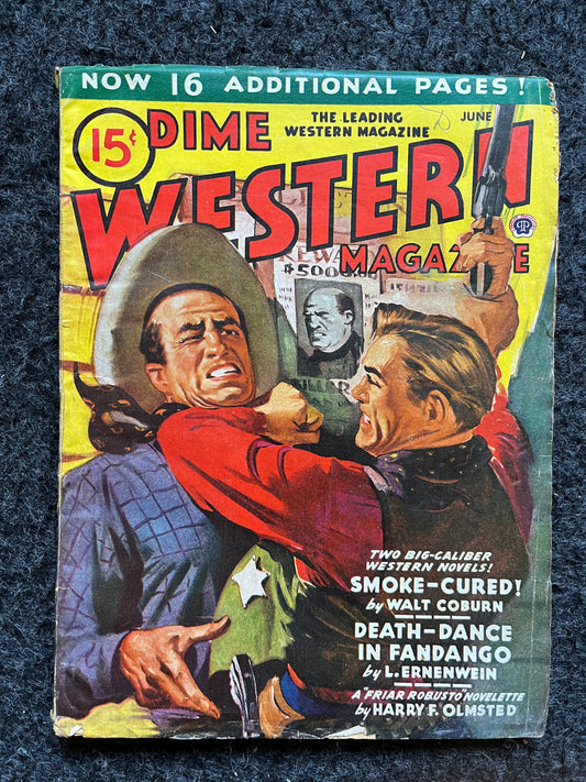 1950s Western Comic Novel, Vintage Western Memorabilia and Gifts, Gifts for Husband Him, Cowboy Country Artwork,