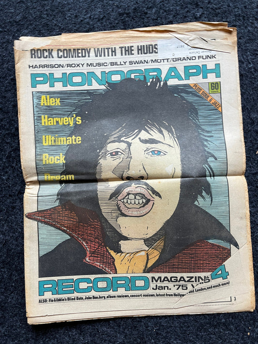 1970s Music Underground Newspaper, Rock and Roll, Vintage Antique Collectibles, San Francisco Gifts, Anarchist Gifts, Grunge Decor Artwork