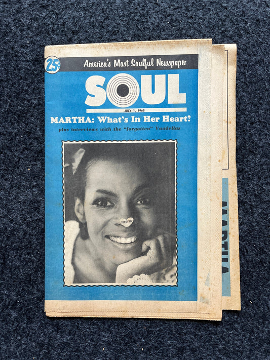 1970s Soul Music Underground Newspaper, Rock and Roll, Vintage Antique Collectibles, San Francisco Gifts, Anarchist Gifts, Grunge Artwork