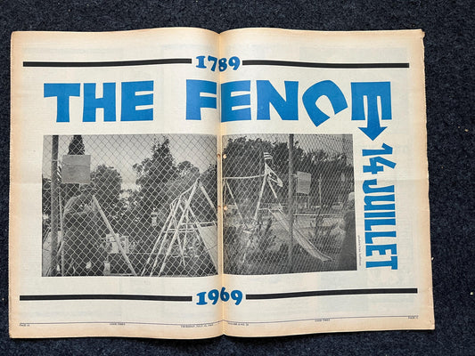 1969 Moon landing Leftist Zine Vintage Good Times Newspaper, Black Panther Party, Vintage Antique Collectibles, San Francisco, Space Gifts