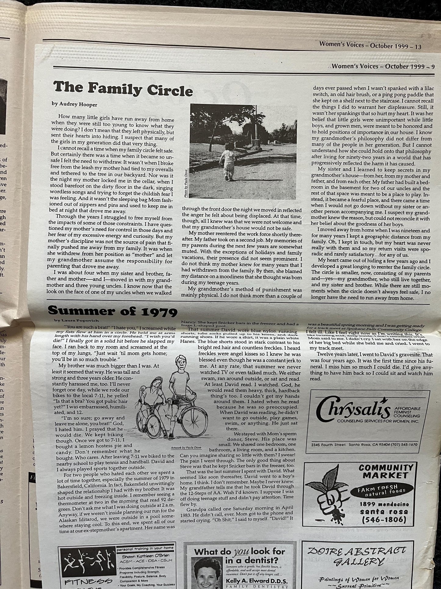 Vintage 2000 Pet Feminist Newspaper, Womens Voice Third Wave Feminism, Gifts for Wife Mother, Feminist Gifts, Female Empowerment