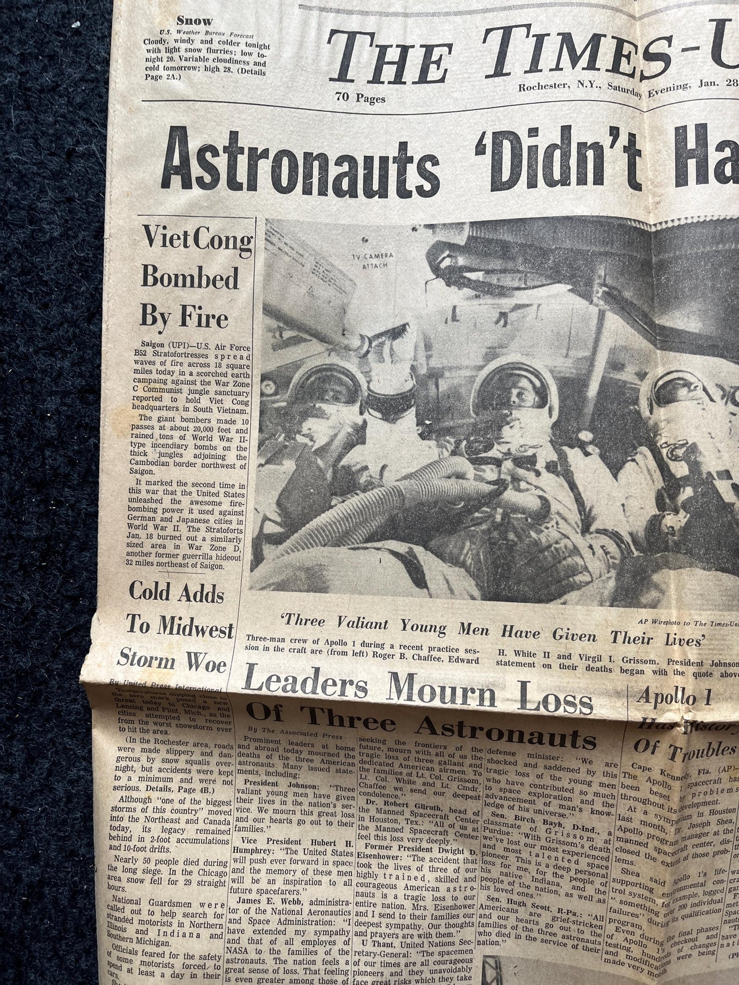 Apollo I Disaster - NASA Fire Kills 3 Astronauts - Space Tragedy and Disaster Apollo 1 Fire 1967 - Day Of