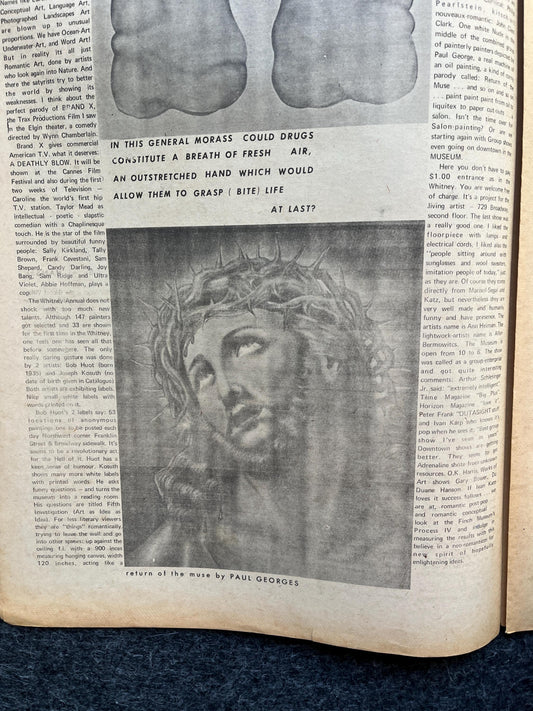 1970s Canadian Underground Newspaper, Black Panther Party, Underground Far-Left, Vintage Newspaper Goblin Wall Decor, Cottagecore Grunge Art