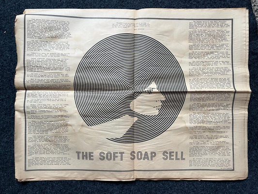 1970s Houston Texas Underground Newspaper The Mockingbird, Houston Far-Left Newspaper, Vintage Newspaper, Texas Wall Decor, Lone Star State,