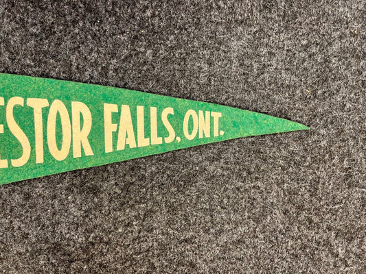 Vintage Ontario Canadian Felt Pennant, Canada Decor Wall Art, Canada Gifts, Large Original Vintage Felt Pennant, Wall Decor, College Dorm Gi