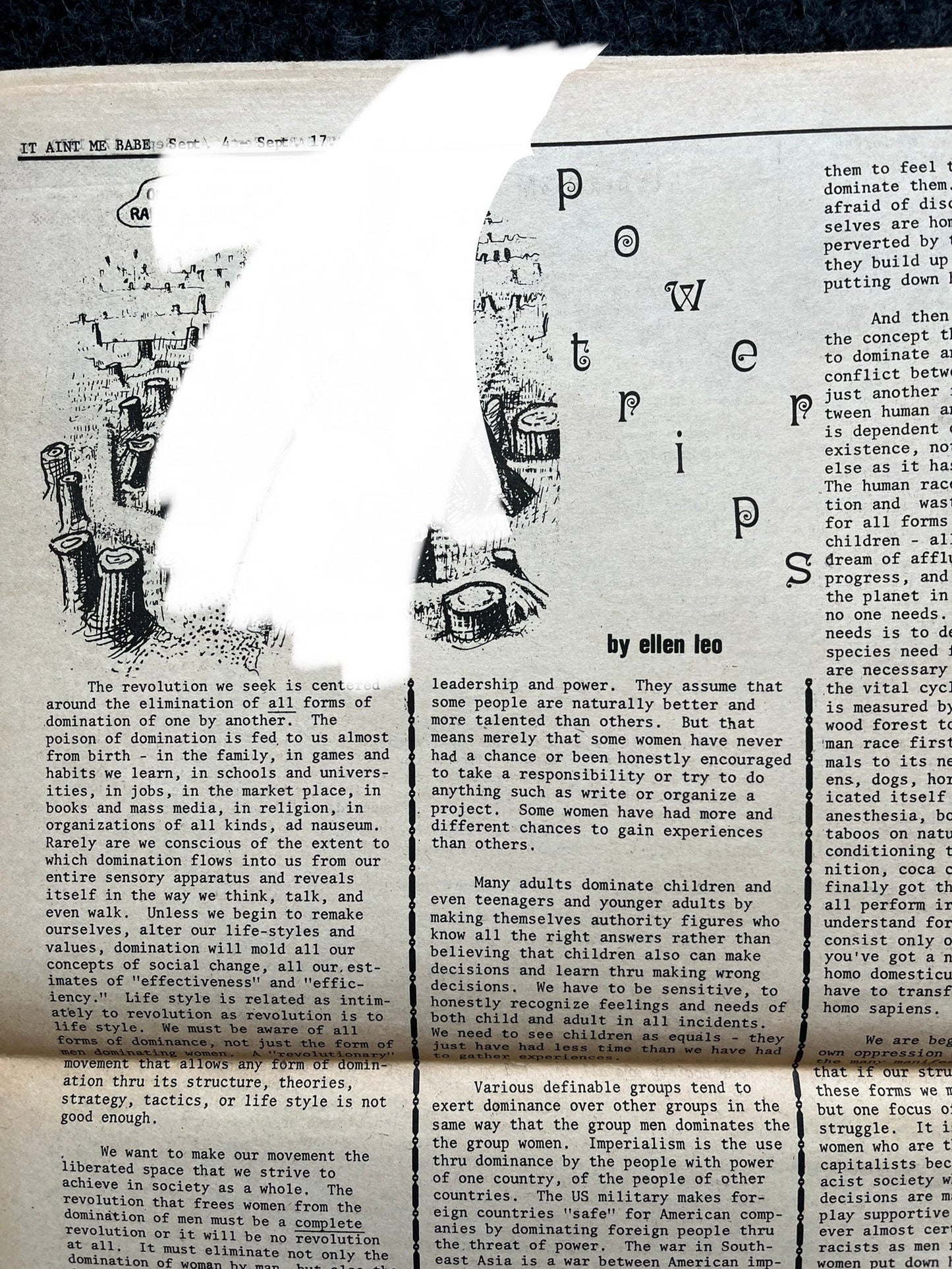 Vintage 1970s Feminist Newspaper, Everywoman 2nd Wave Feminism, LGBT Memorabilia, Feminist Gifts, Female Empowerment, Gifts for Women, Women