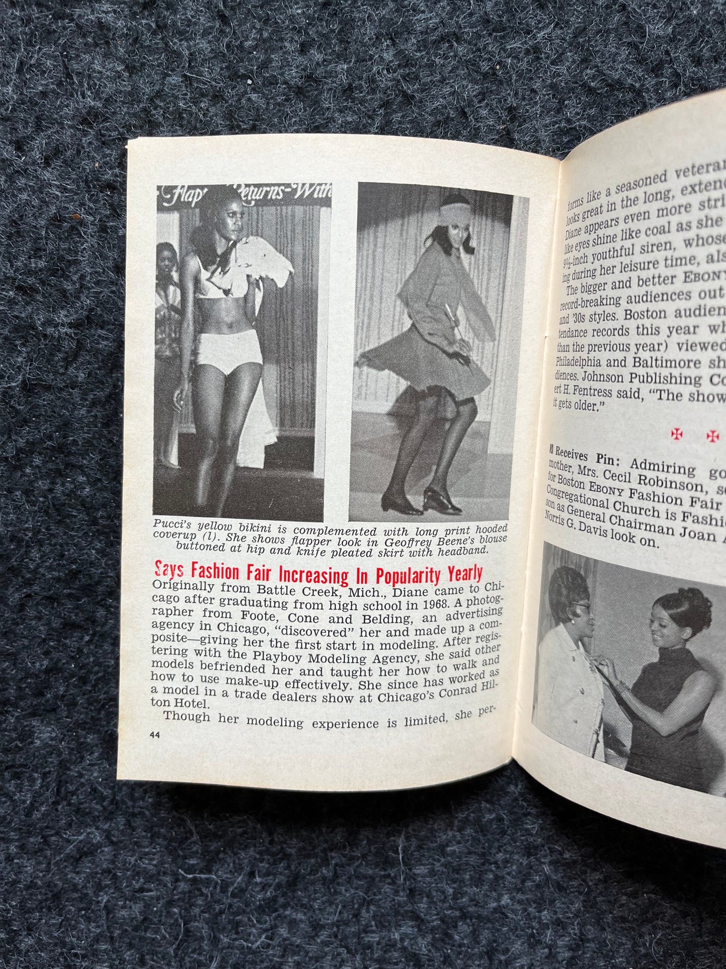 Vintage 1970s JET Magazine - Black Soul Magazine, Black Political Movements Civil Rights Era, Vintage Magazines, Black Pinup Models