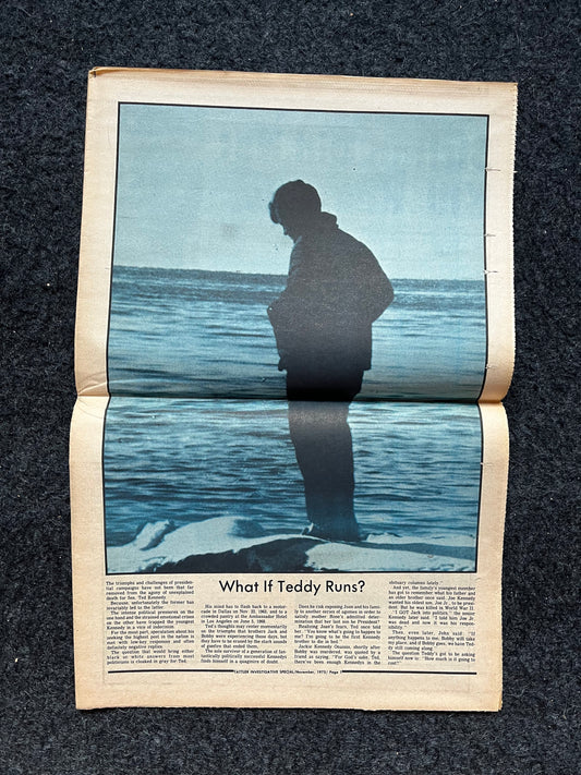 1970s RFK Assassination, Berkeley Tribe CounterCulture, Black Panther Party, Underground Newspaper, Vintage Newspaper, San Francisco