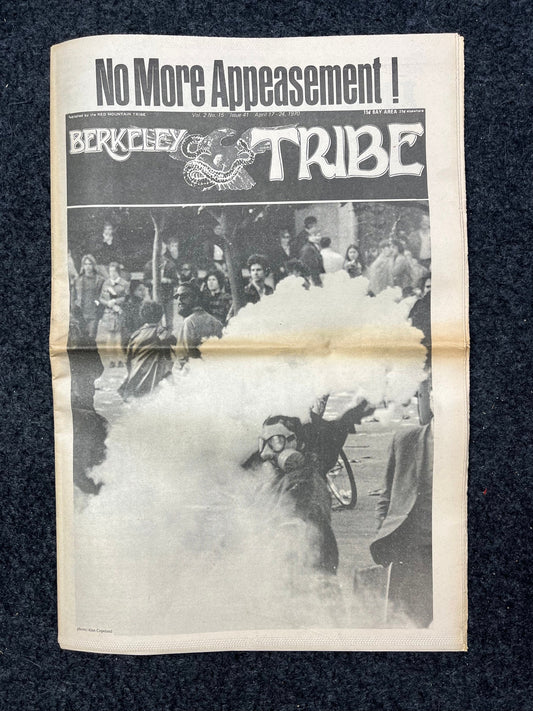 1970s Berkeley Tribe CounterCulture, Black Panther Party, Underground Newspaper, Vintage Newspaper, San Francisco California
