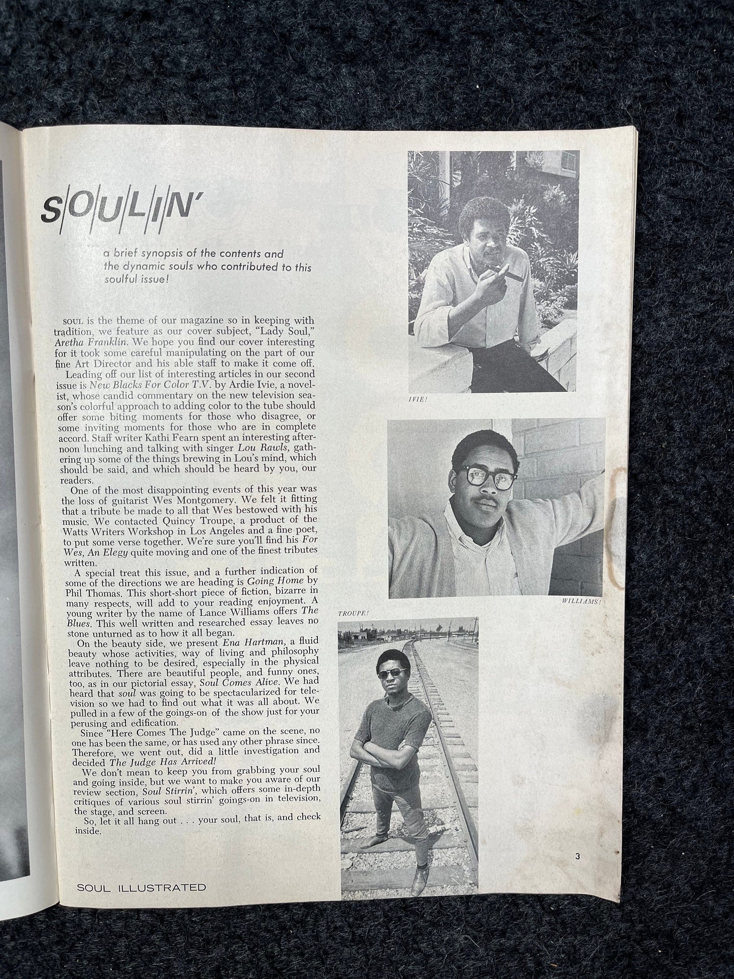 Vintage 1970s Soul Motown Magazine - Black Soul Magazine, Black Political Movements Civil Rights Era, Vintage Magazines, Black Pinup Models