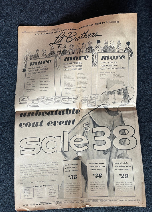 1962 Cold War Cuban Missile Crisis - Russian Warships Travel To Cuba - US Blockade - Vintage Original Newspaper - Red Scare USSR Soviet Unio
