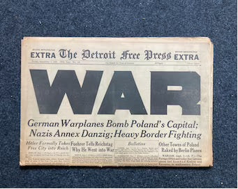 WW2 Newspapers - European Theatre