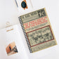 Black Panther Spiral Notebook, Education Art Civil Rights Memorabilia, Teaching Student Gifts