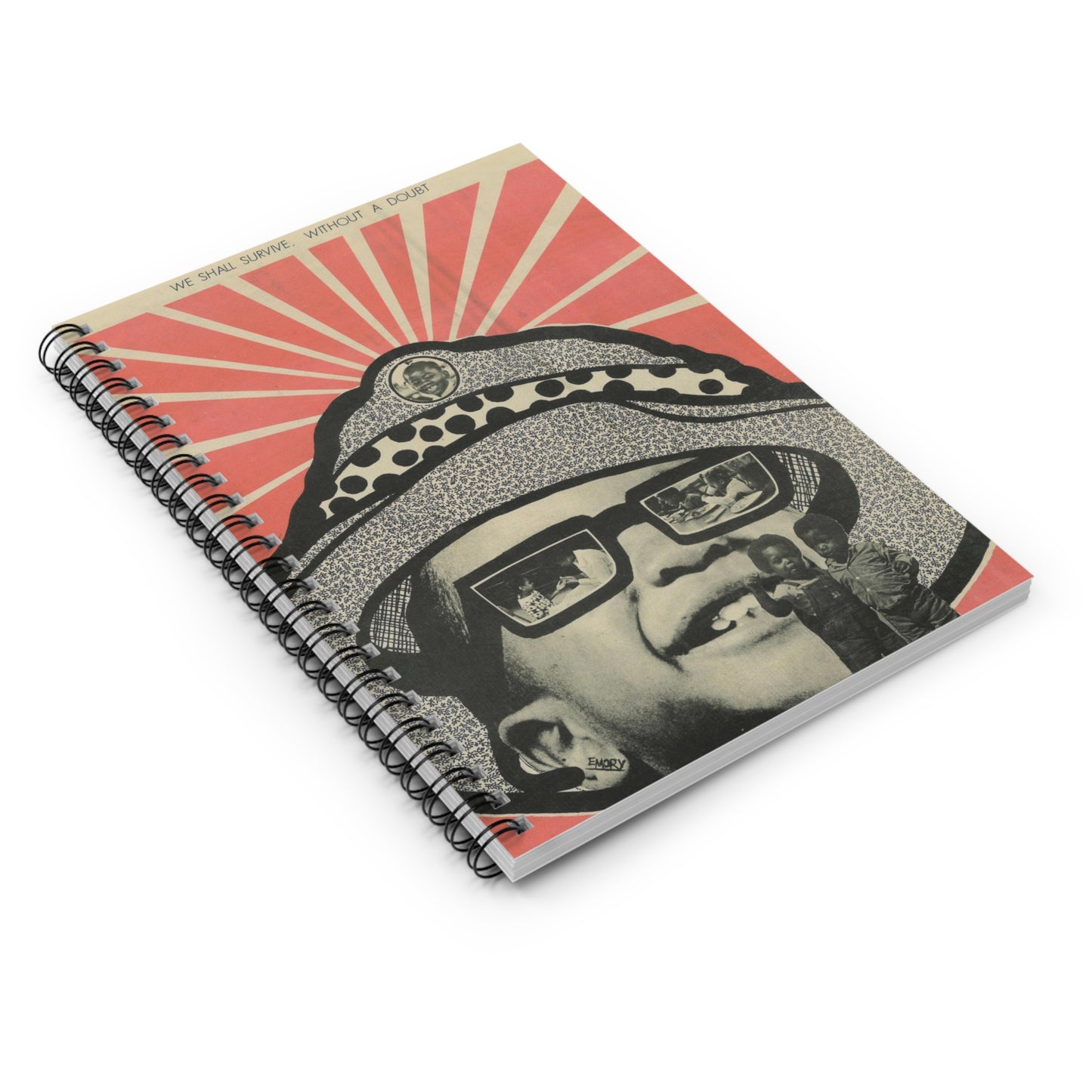 Black Panther We Shall Survive Spiral Notebook, Education Art Civil Rights Memorabilia, Teaching Student Gifts