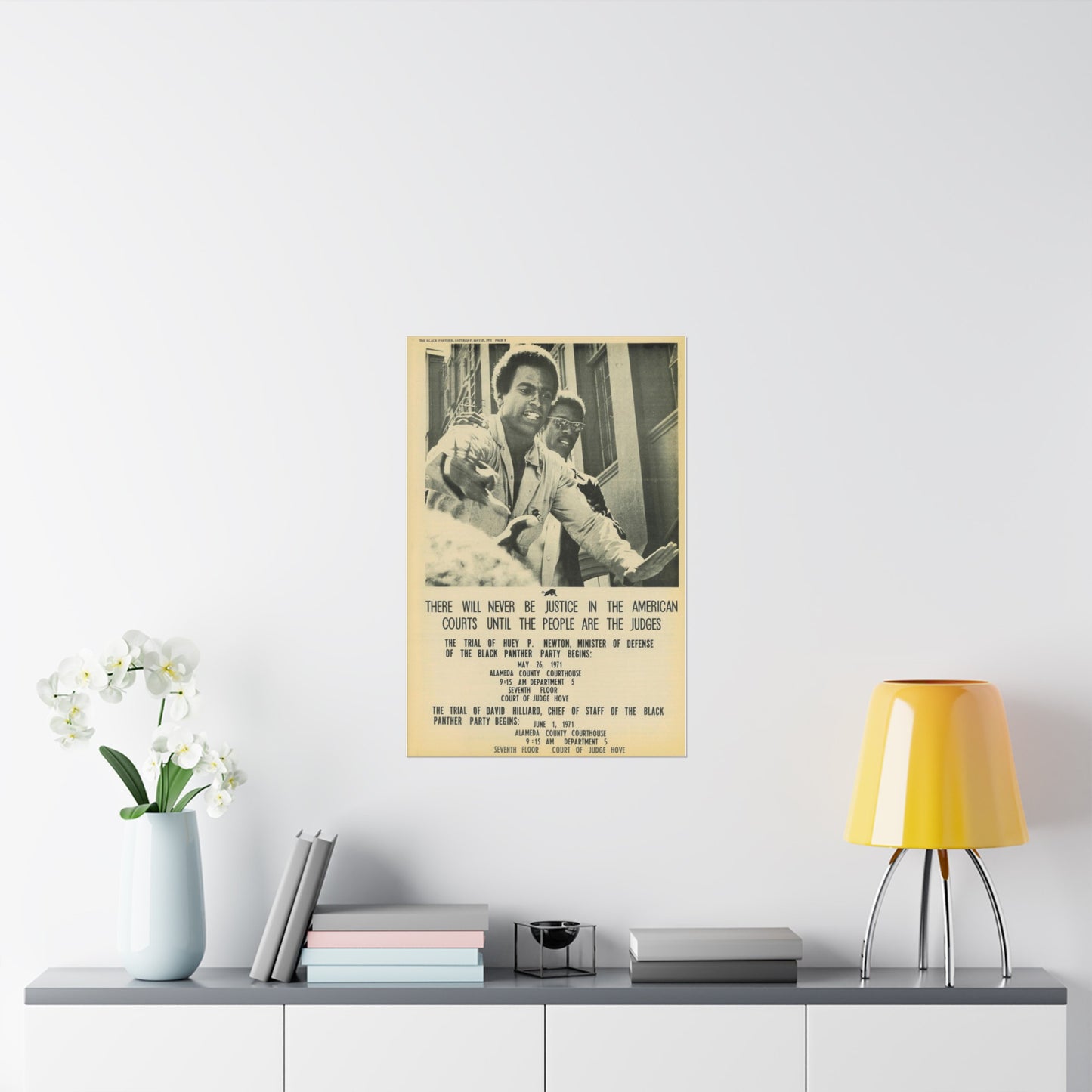 1970s Black Political Party Propaganda Poster, Black Art Gifts Wall Decor, Civil Rights Liberal Political Memorabilia, Vintage History, African American Styles
