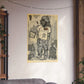 1970s Black Political Party Propaganda Poster, Black Art Gifts Wall Decor,