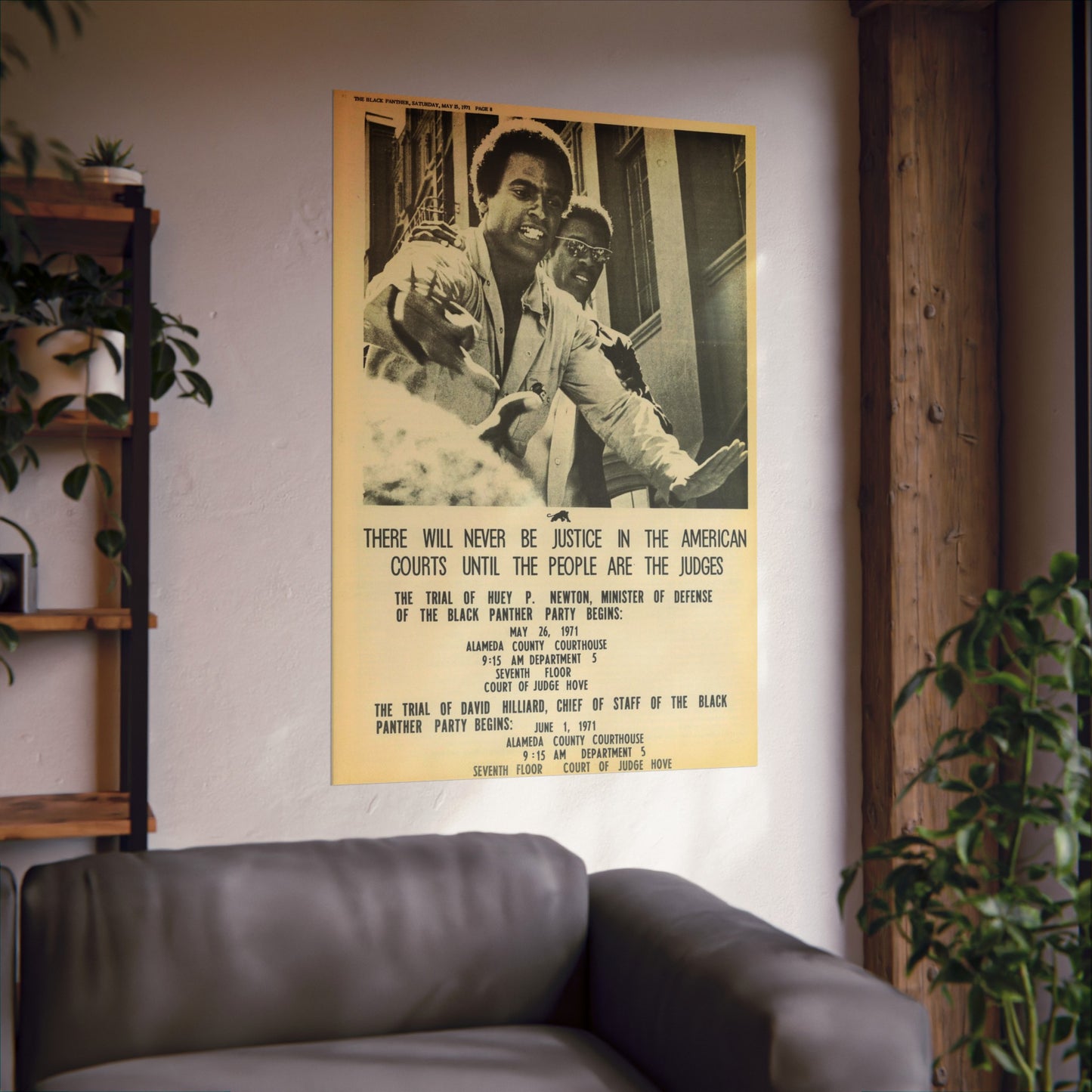 1970s Black Political Party Propaganda Poster, Black Art Gifts Wall Decor, Civil Rights Liberal Political Memorabilia, Vintage History, African American Styles