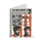 Black Panther Spiral Notebook, Education Art Civil Rights Memorabilia, Teaching Student Gifts