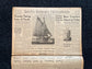 WW2 1942 Australian Army Rushes to Defend Pacific, Original Newspaper, WW2 Philippines Japan History, Pacific Theatre WW2, World War 2 Decor