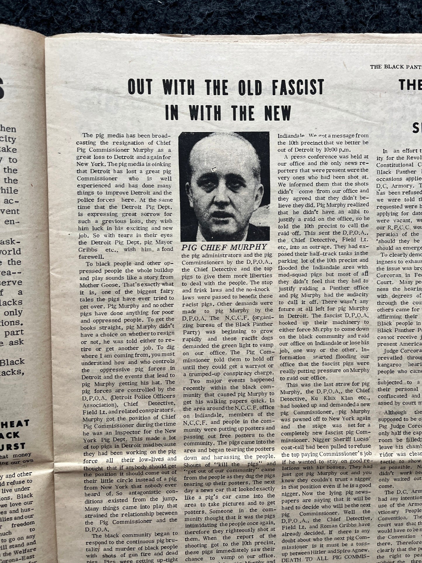 1970 Black Panther Political Party Propaganda, Education Art Civil Rights Memorabilia, Government Conspiracies, History Gift, Black Artists