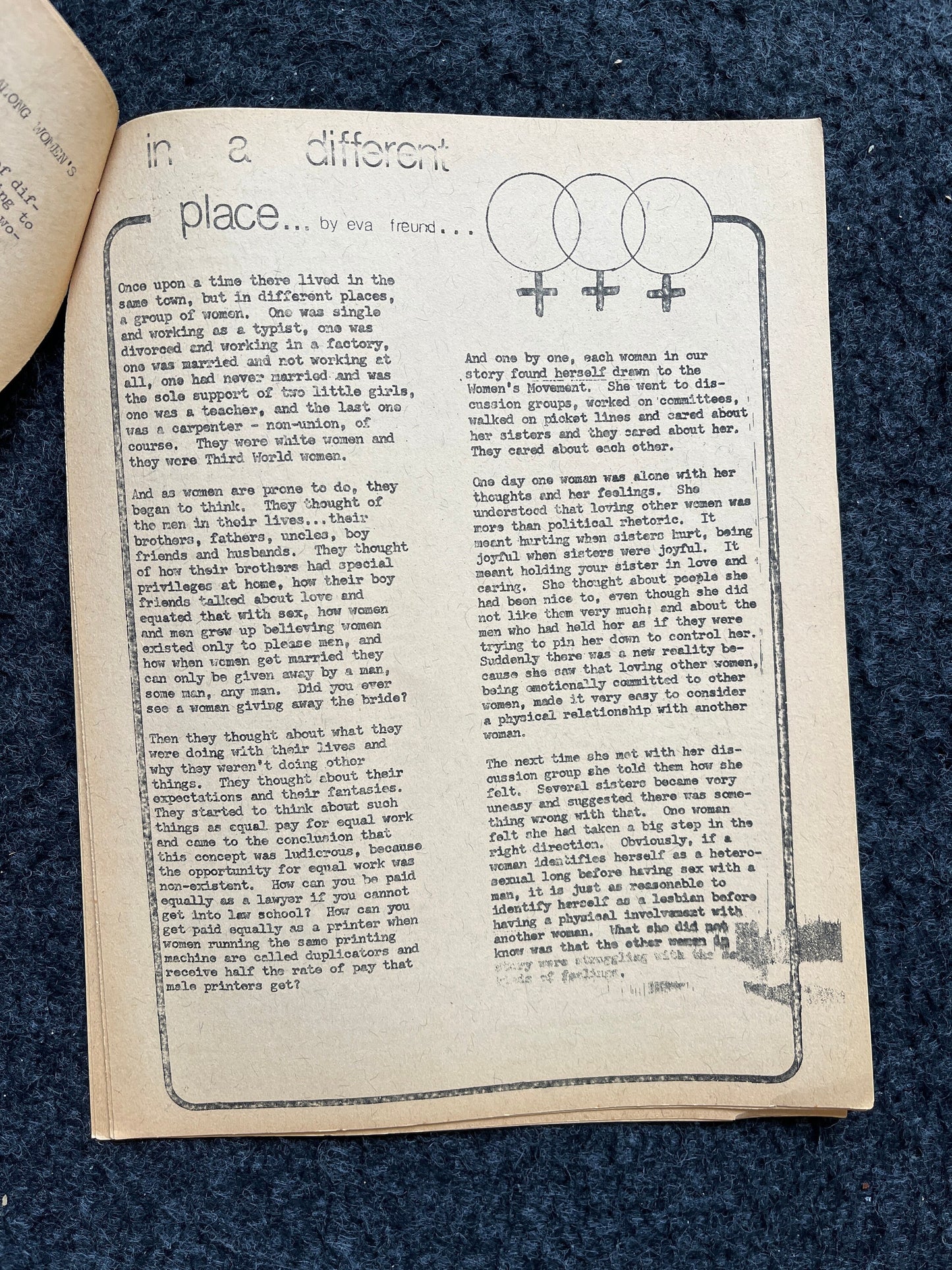 1970s The Vocal Minority, 2nd Wave Feminism, Stonewall Memorabilia, Feminist Gifts, Female Empowerment, Gifts for Women,