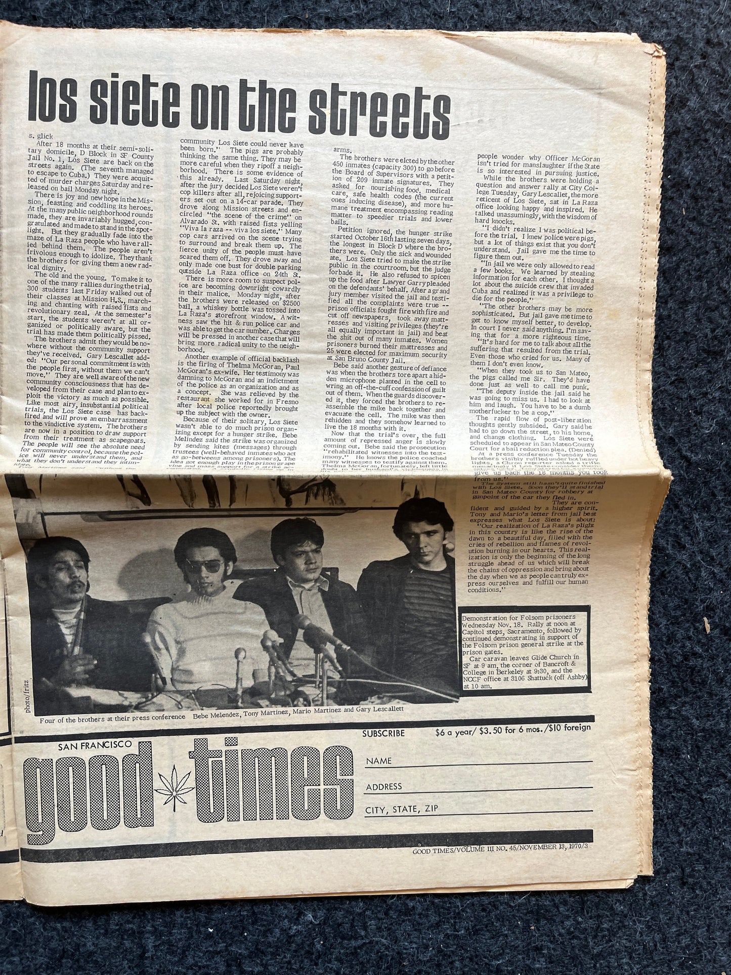 1970s Bombing of Cambodia, High Times Underground Newspaper, Black Panther Party, Vintage Antique Collectibles, San Francisco Gifts