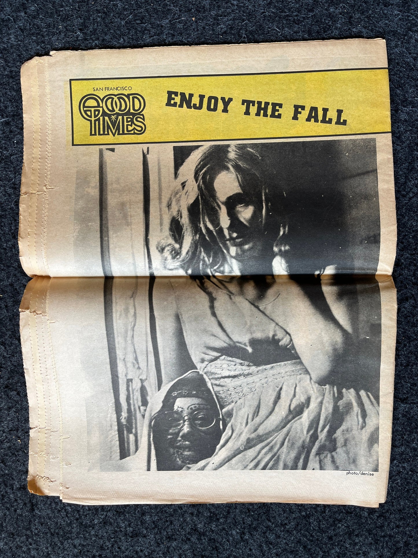 1970s Free Aid to Hitchhikers High Times Underground Newspaper, Black Panther Party, Vintage Antique Collectibles, Hippie Grunge Art Gifts,