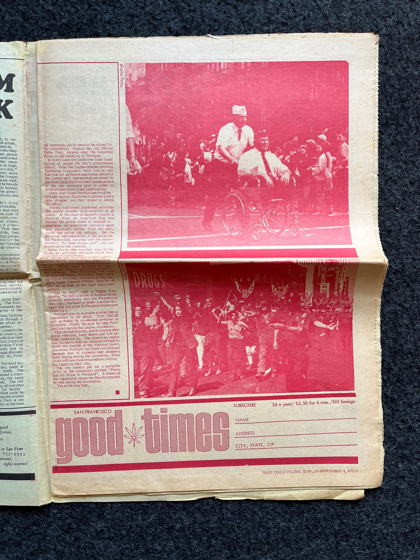 1970s High Times Underground Newspaper, Black Panther Party, Vintage Antique Collectibles, Hippie Grunge Art Gifts, San Francisco Gifts
