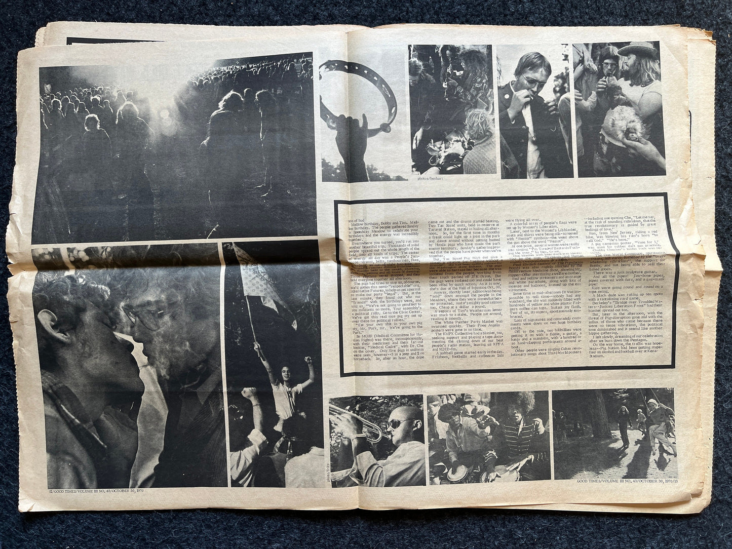 1970s High Times Underground Newspaper, Black Panther Party, Vintage Antique Collectibles, Hippie Grunge Art Gifts, San Francisco Gifts