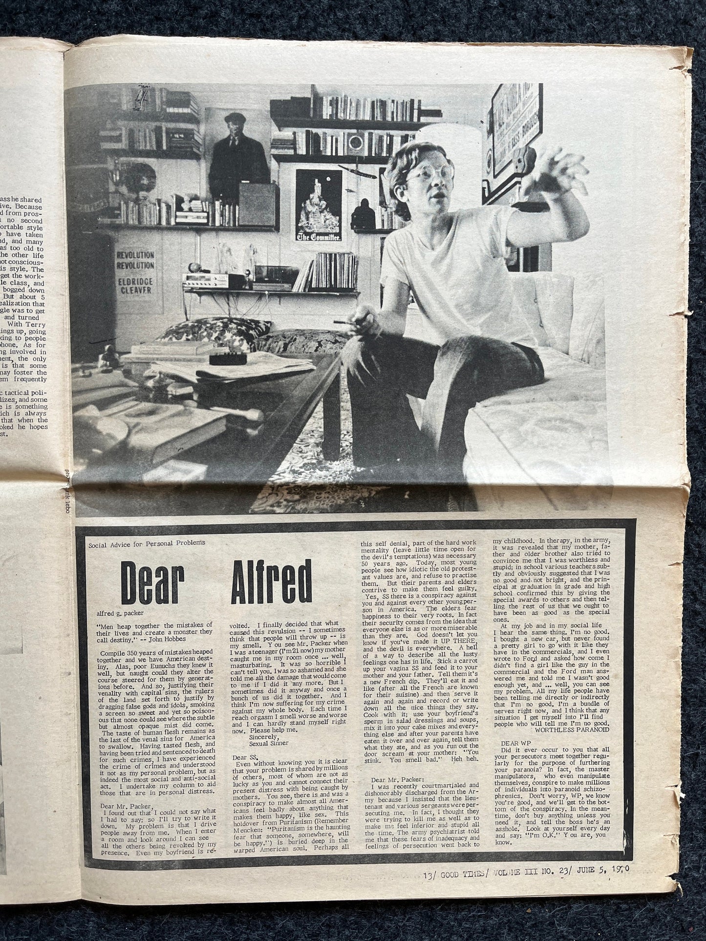 1970s High Times Underground Newspaper, Black Panther Party, Vintage Antique Collectibles, Hippie Grunge Art Gifts, San Francisco Gifts