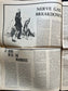 1970s High Times Underground Newspaper, Black Panther Party, Vintage Antique Collectibles, Hippie Grunge Art Gifts, San Francisco Gifts