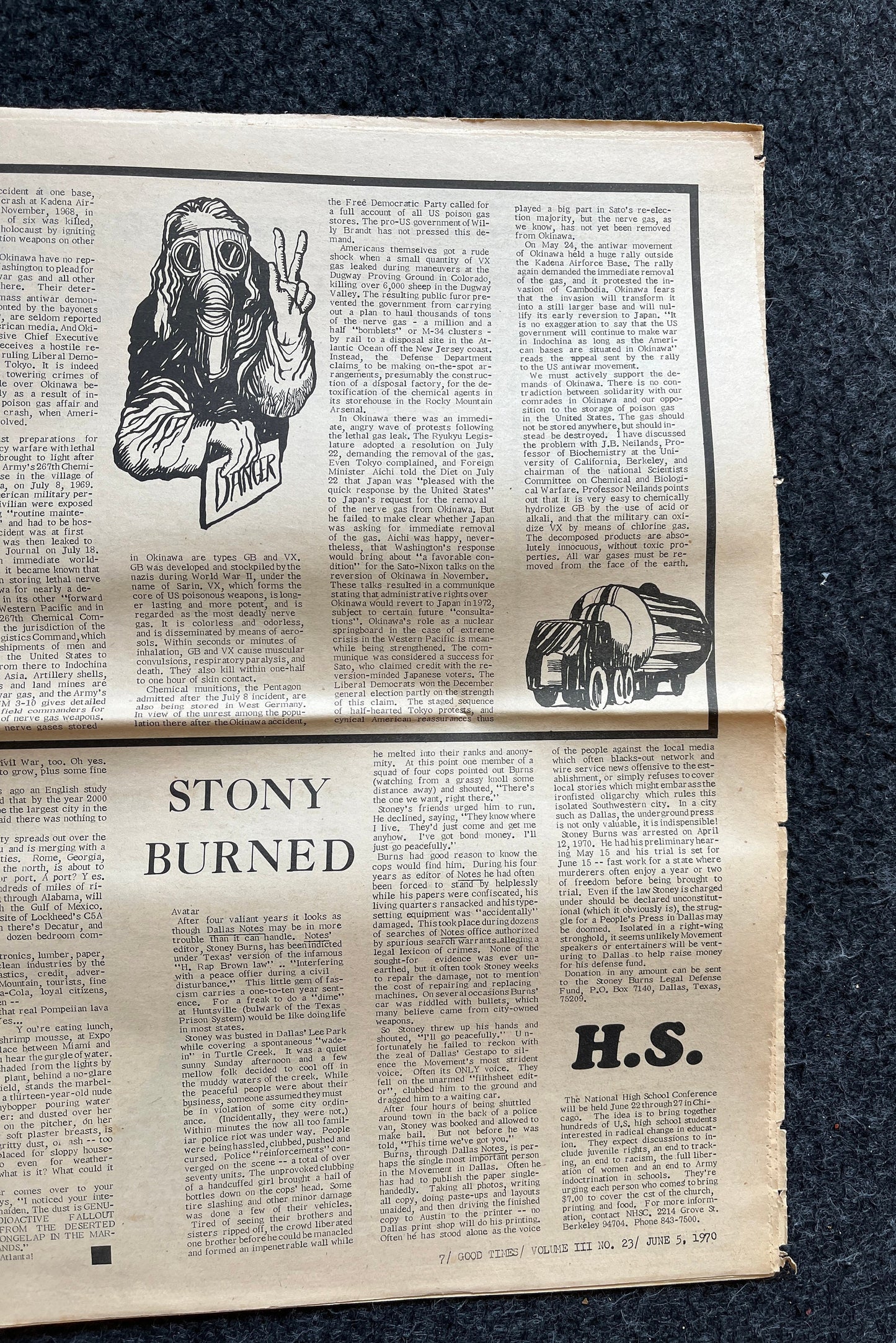 1970s High Times Underground Newspaper, Black Panther Party, Vintage Antique Collectibles, Hippie Grunge Art Gifts, San Francisco Gifts