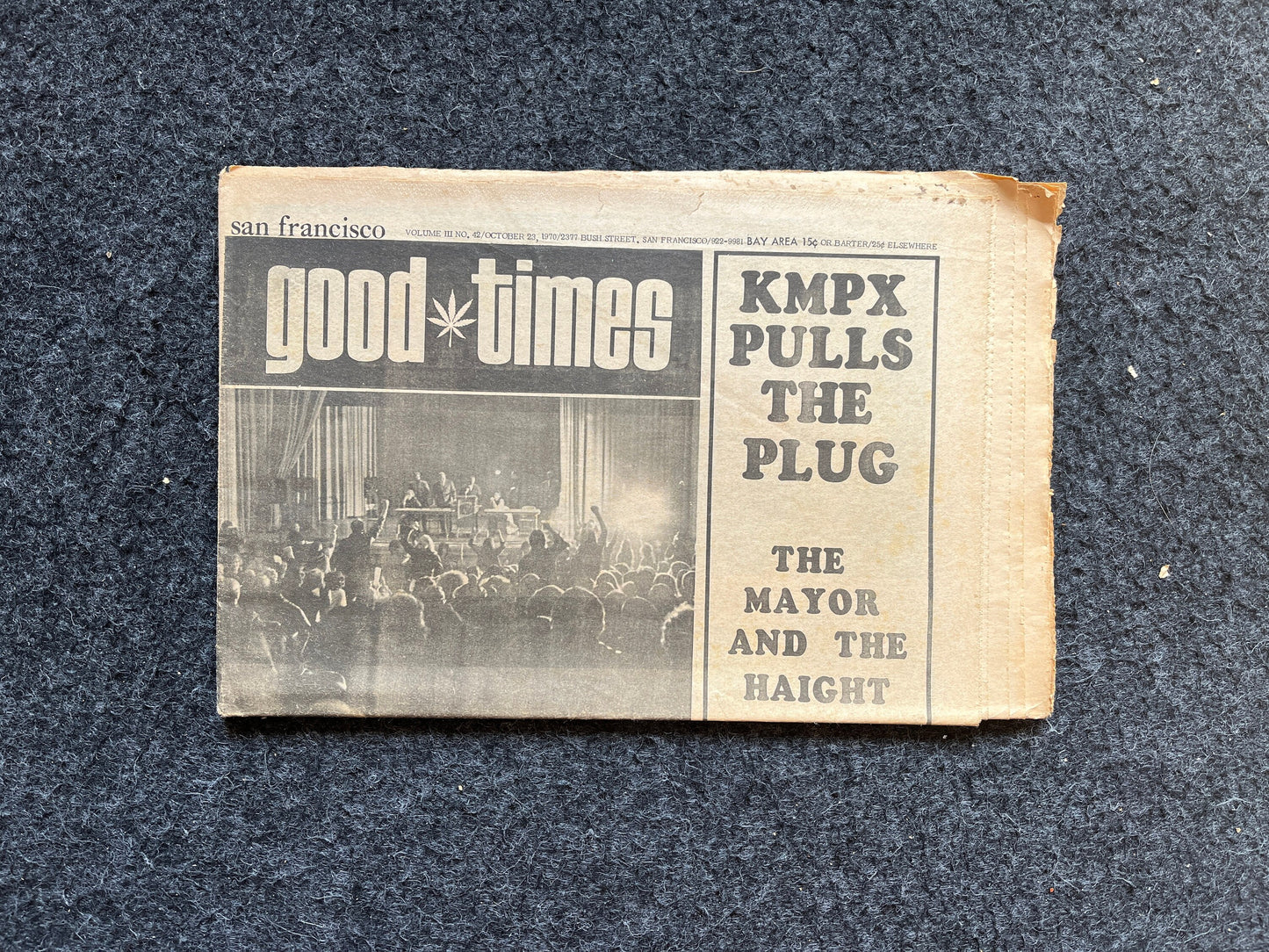 1970s High Times Underground Newspaper, Black Panther Party, Vintage Antique Collectibles, Hippie Grunge Art Gifts, San Francisco Gifts