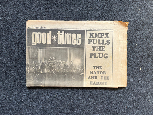 1970s High Times Underground Newspaper, Black Panther Party, Vintage Antique Collectibles, Hippie Grunge Art Gifts, San Francisco Gifts