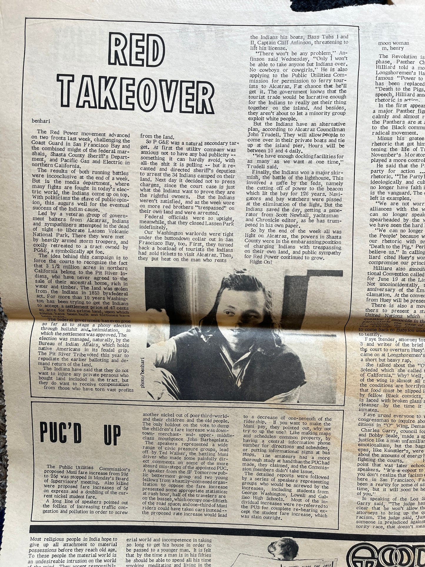 1970s High Times Underground Newspaper, Black Panther Party, Vintage Antique Collectibles, Hippie Grunge Art Gifts, San Francisco Gifts