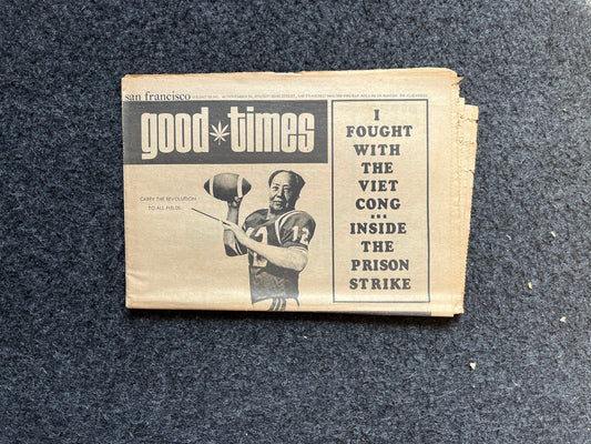 1970s Mao Zedong Propaganda Art High Times Underground Newspaper, Black Panther Party, Vintage Antique Collectibles, San Francisco Gifts