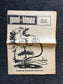 1970s High Times Underground Newspaper, Black Panther Party, Vintage Antique Collectibles, Hippie Grunge Art Gifts, San Francisco Gifts
