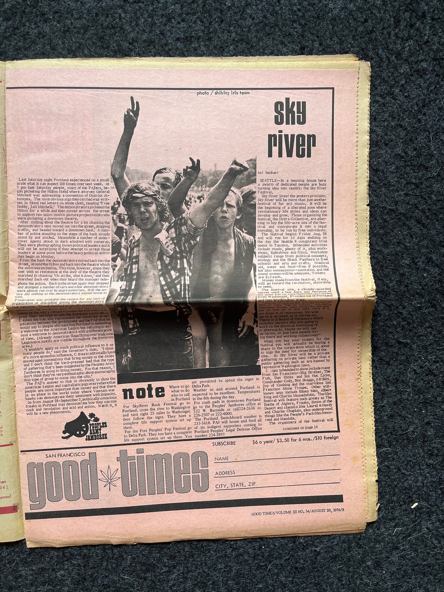 1970s High Times Underground Newspaper, Black Panther Party, Vintage Antique Collectibles, Hippie Grunge Art Gifts, San Francisco Gifts