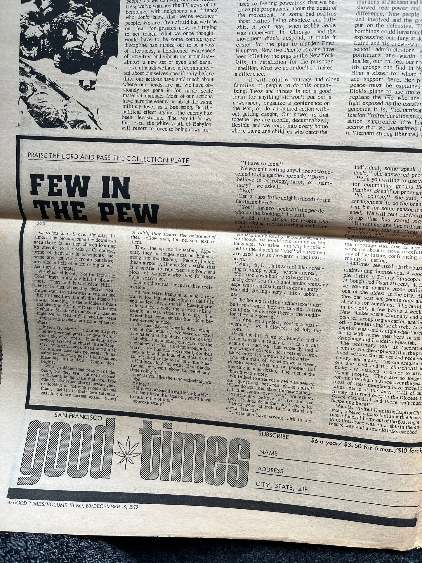 1970s Mushroom Art, High Times Underground Newspaper, Black Panther Party, Vintage Antique Collectibles, Grunge Art, San Francisco Gifts