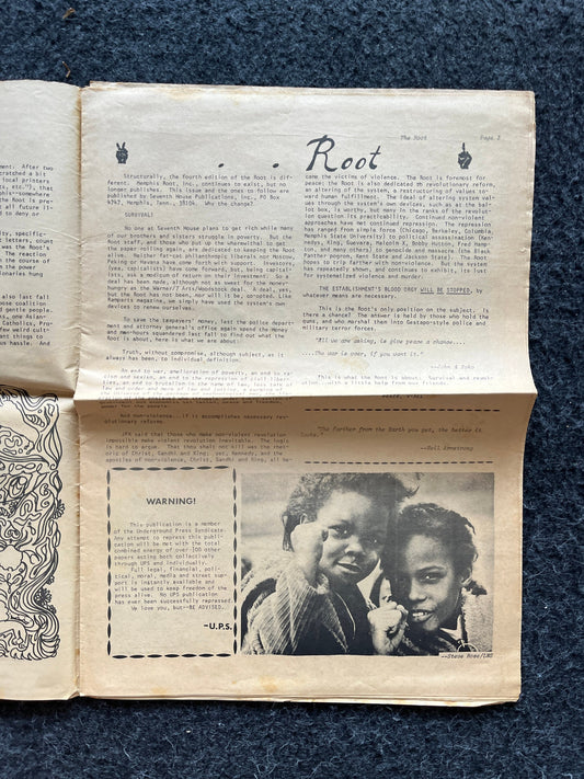 1970s Kent State Shooting Vietnam Protest, Vietnam War Memorabilia, Vintage Punk Rock Newspaper, Antique Gifts and Art