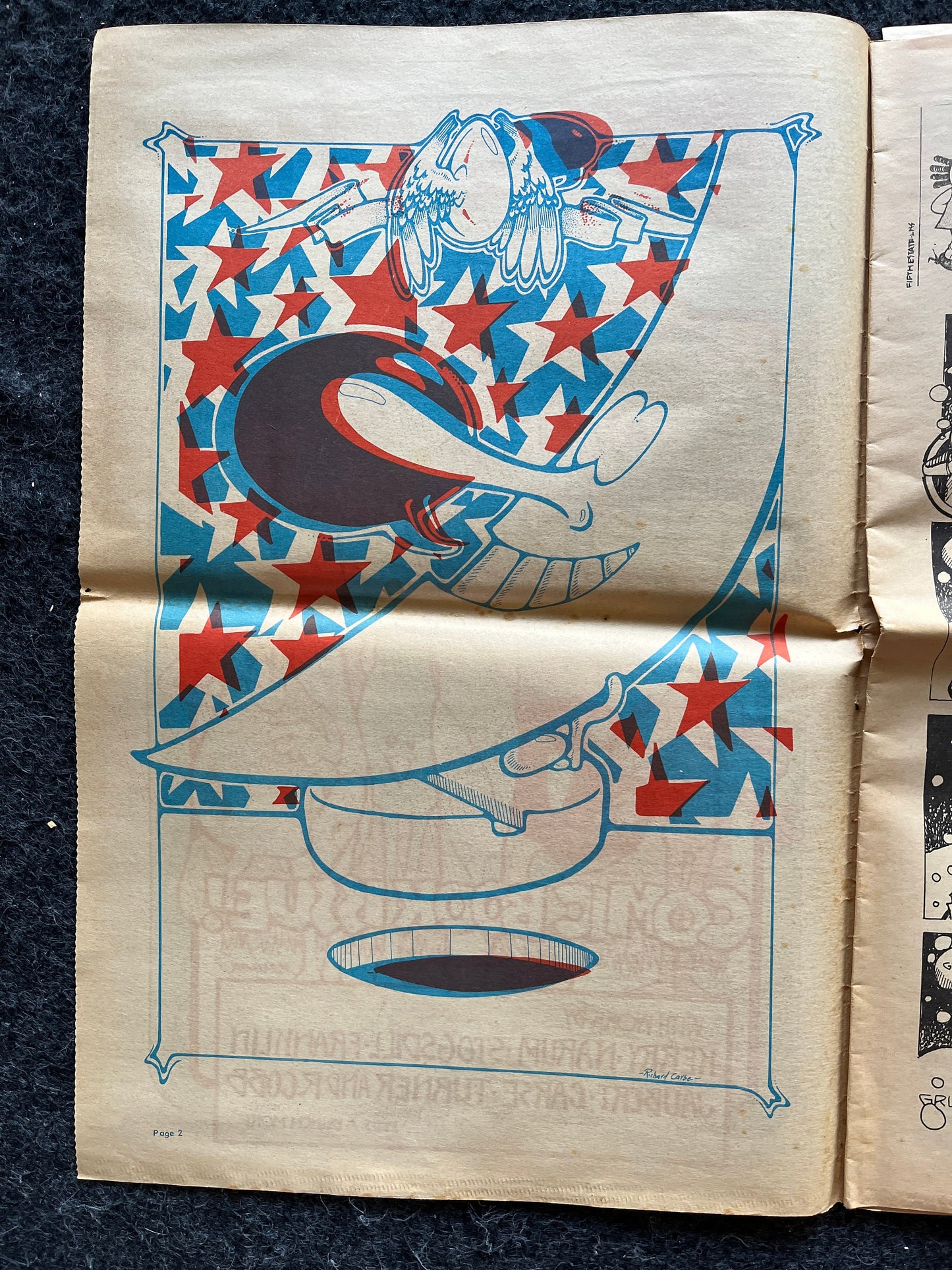 1970s Mushroom Art, High Times Underground Newspaper, Black Panther Party, Vintage Antique Collectibles, Grunge Art, San Francisco Gifts