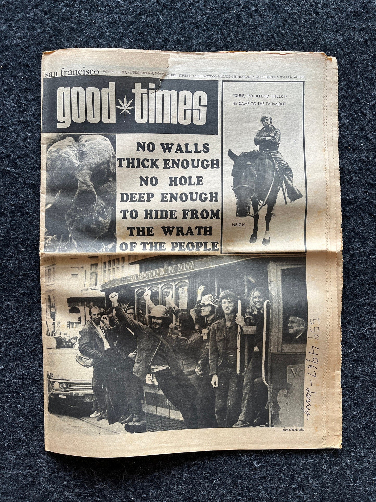 1970s High Times Underground Newspaper, Black Panther Party, Vintage Antique Collectibles, Hippie Grunge Art Gifts, San Francisco Gifts