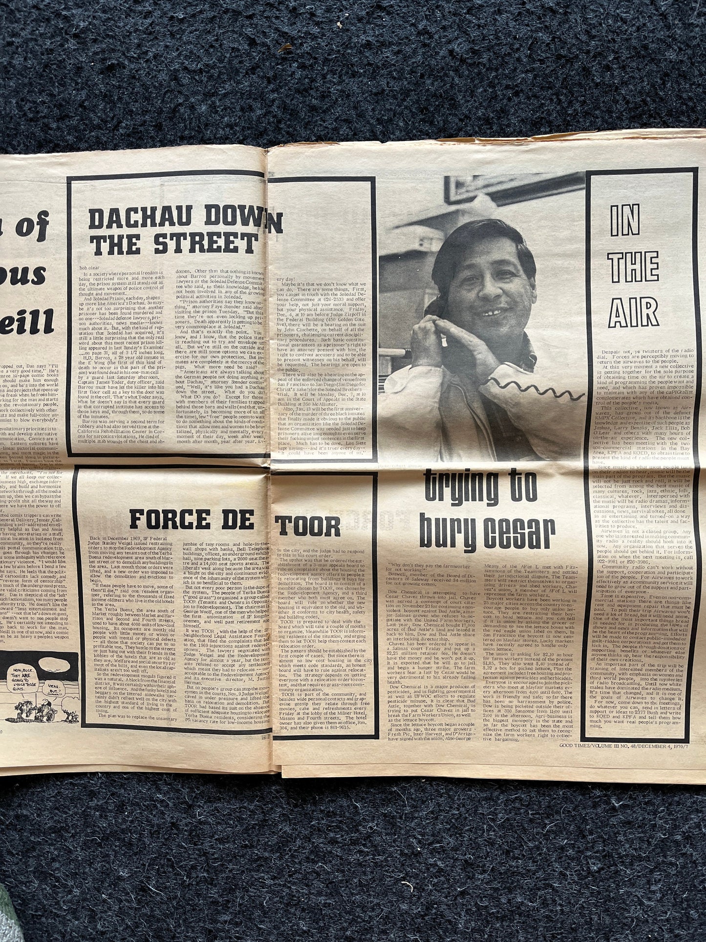 1970s High Times Underground Newspaper, Black Panther Party, Vintage Antique Collectibles, Hippie Grunge Art Gifts, San Francisco Gifts