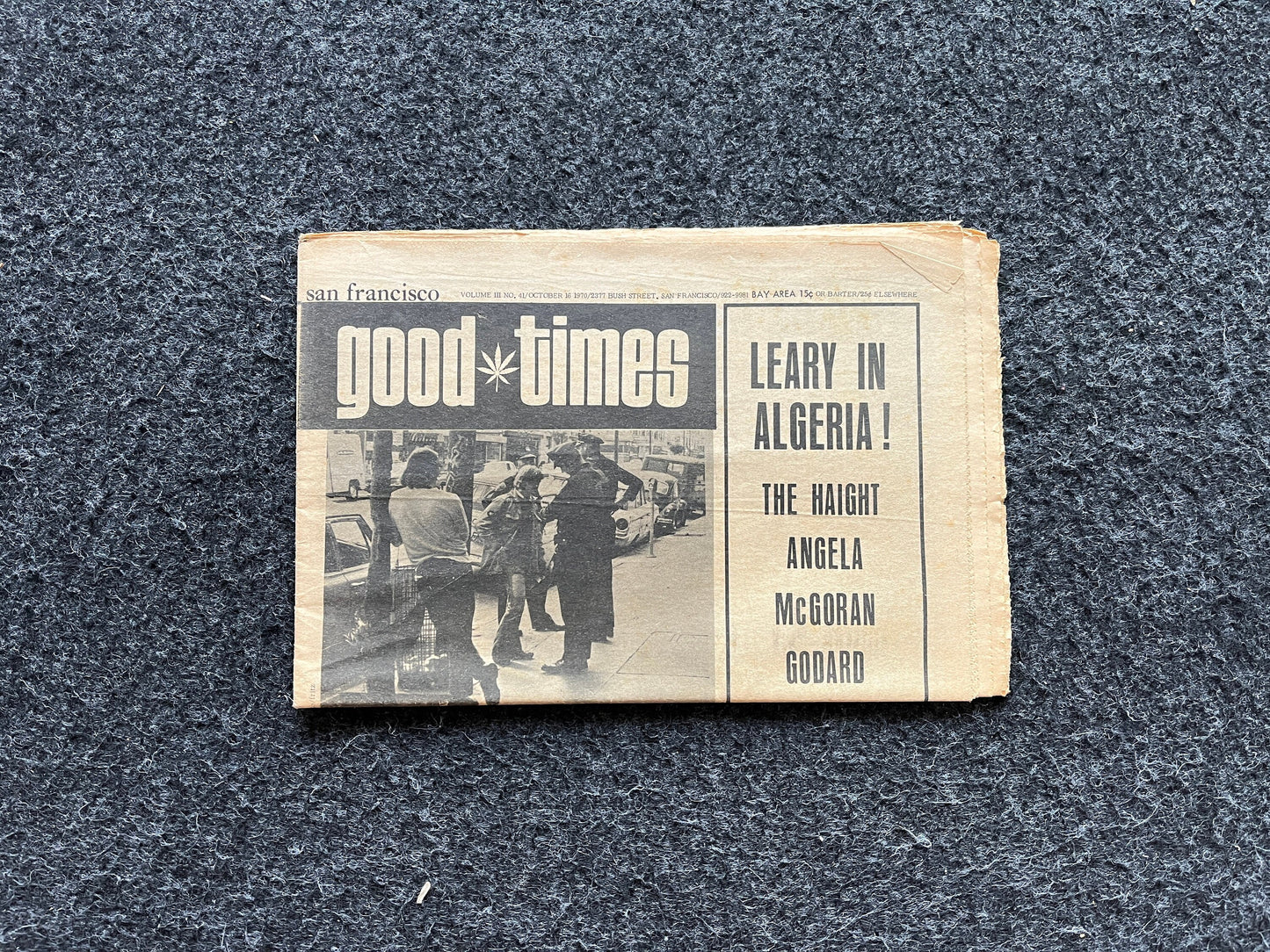 1970s High Times Underground Newspaper, Black Panther Party, Vintage Antique Collectibles, Hippie Grunge Art Gifts, San Francisco Gifts