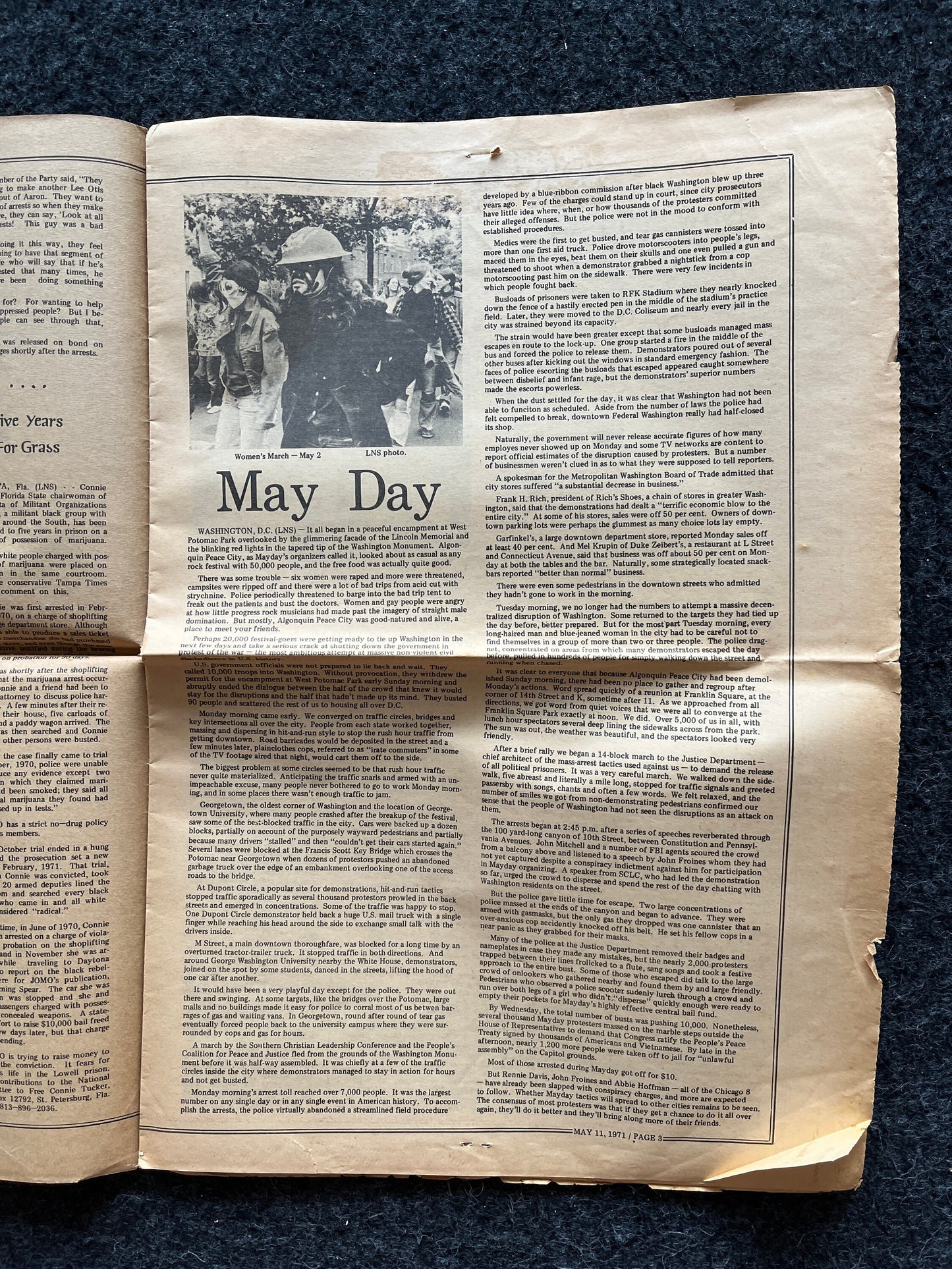 1970s Space City Austin Texas Underground Newspaper, Black Panther Party, Vintage Antique Collectibles, Hippie Grunge Art Gifts,